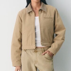 Aritzia tan barn jacket
